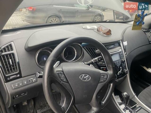 Черный Хендай Соната, объемом двигателя 2.4 л и пробегом 97 тыс. км за 10700 $, фото 15 на Automoto.ua