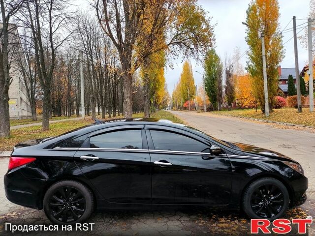 Чорний Хендай Соната, об'ємом двигуна 2 л та пробігом 216 тис. км за 7650 $, фото 3 на Automoto.ua