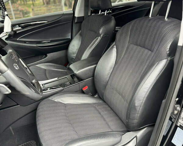 Черный Хендай Соната, объемом двигателя 2 л и пробегом 118 тыс. км за 9500 $, фото 14 на Automoto.ua