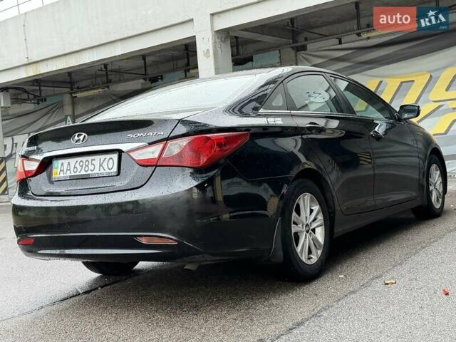 Черный Хендай Соната, объемом двигателя 2 л и пробегом 200 тыс. км за 5999 $, фото 7 на Automoto.ua