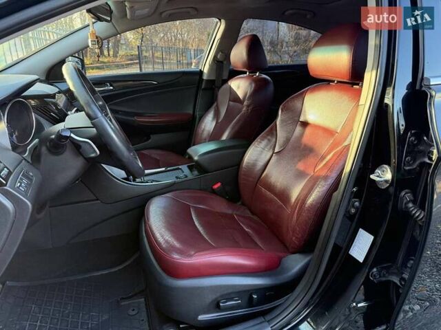 Чорний Хендай Соната, об'ємом двигуна 2.36 л та пробігом 260 тис. км за 8700 $, фото 19 на Automoto.ua