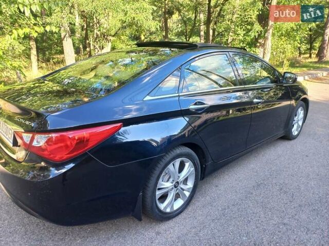Черный Хендай Соната, объемом двигателя 2.36 л и пробегом 118 тыс. км за 9600 $, фото 27 на Automoto.ua