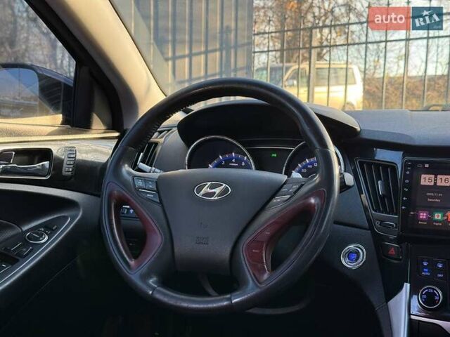 Чорний Хендай Соната, об'ємом двигуна 2.36 л та пробігом 260 тис. км за 8700 $, фото 30 на Automoto.ua