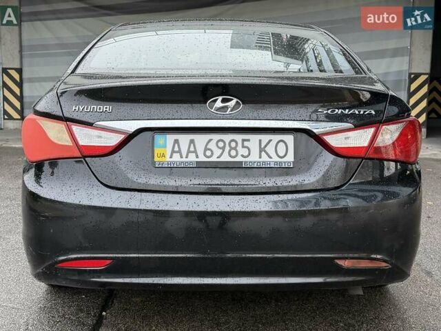 Черный Хендай Соната, объемом двигателя 2 л и пробегом 200 тыс. км за 5999 $, фото 10 на Automoto.ua