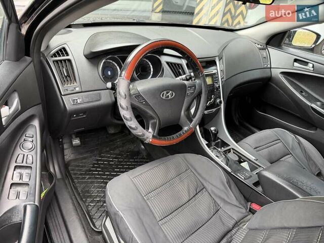 Черный Хендай Соната, объемом двигателя 2 л и пробегом 200 тыс. км за 5999 $, фото 33 на Automoto.ua