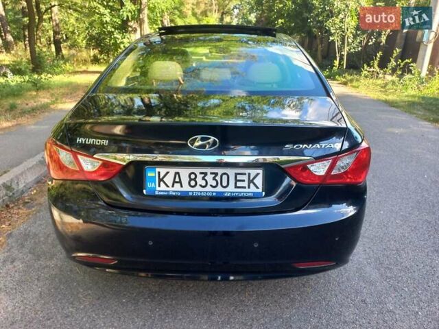 Черный Хендай Соната, объемом двигателя 2.36 л и пробегом 118 тыс. км за 9600 $, фото 24 на Automoto.ua