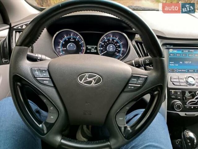 Чорний Хендай Соната, об'ємом двигуна 2.36 л та пробігом 165 тис. км за 9900 $, фото 10 на Automoto.ua