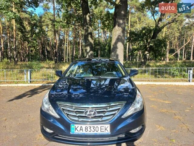 Черный Хендай Соната, объемом двигателя 2.36 л и пробегом 118 тыс. км за 9600 $, фото 1 на Automoto.ua