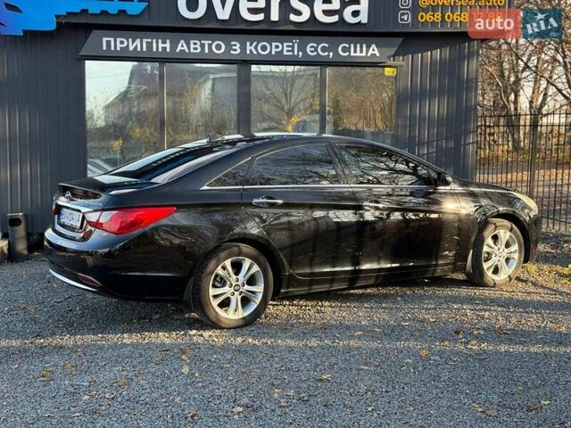 Чорний Хендай Соната, об'ємом двигуна 2.36 л та пробігом 260 тис. км за 8700 $, фото 8 на Automoto.ua