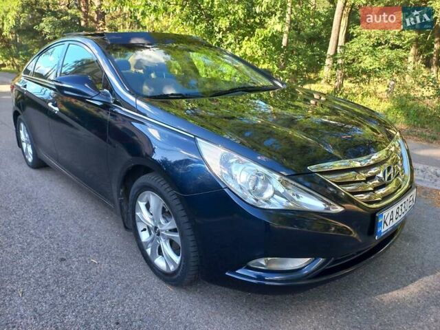 Черный Хендай Соната, объемом двигателя 2.36 л и пробегом 118 тыс. км за 9600 $, фото 15 на Automoto.ua
