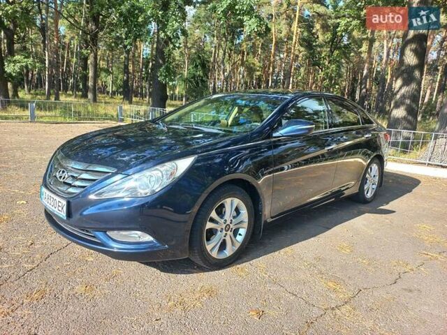 Черный Хендай Соната, объемом двигателя 2.36 л и пробегом 118 тыс. км за 9600 $, фото 56 на Automoto.ua