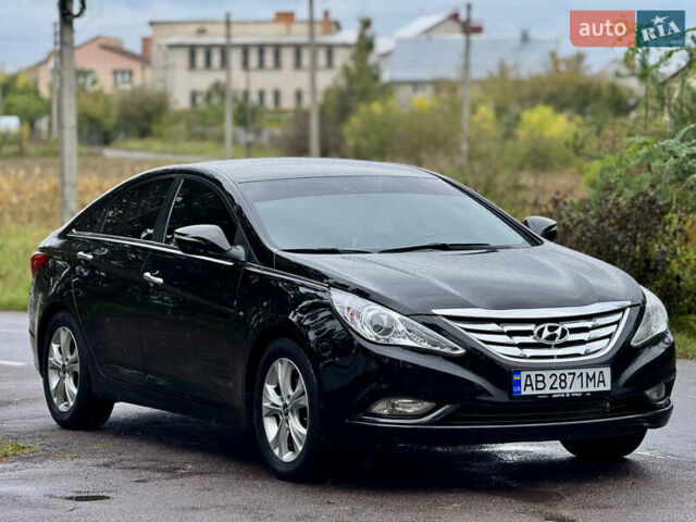 Хендай Соната 2011 у Вінниці на Automoto.ua Чорний Хендай Соната, об'ємом двигуна 2 л та пробігом 118 тис. км за 9500 $, фото 2 на Automoto.ua