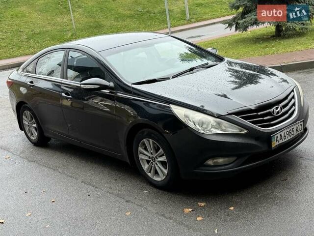Черный Хендай Соната, объемом двигателя 2 л и пробегом 200 тыс. км за 5999 $, фото 9 на Automoto.ua