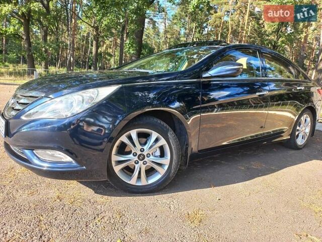 Черный Хендай Соната, объемом двигателя 2.36 л и пробегом 118 тыс. км за 9600 $, фото 104 на Automoto.ua