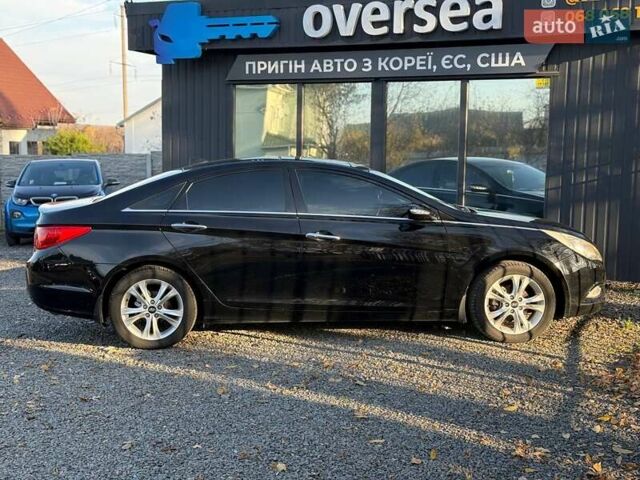 Чорний Хендай Соната, об'ємом двигуна 2.36 л та пробігом 260 тис. км за 8700 $, фото 9 на Automoto.ua
