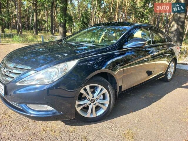 Черный Хендай Соната, объемом двигателя 2.36 л и пробегом 118 тыс. км за 9600 $, фото 102 на Automoto.ua
