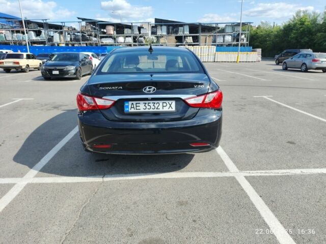 Чорний Хендай Соната, об'ємом двигуна 2 л та пробігом 230 тис. км за 7200 $, фото 2 на Automoto.ua