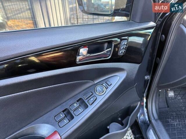 Чорний Хендай Соната, об'ємом двигуна 2.36 л та пробігом 260 тис. км за 8700 $, фото 20 на Automoto.ua
