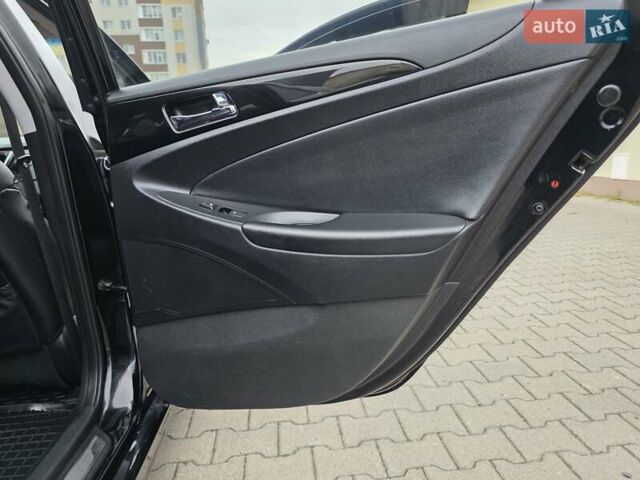 Чорний Хендай Соната, об'ємом двигуна 2.4 л та пробігом 193 тис. км за 7999 $, фото 82 на Automoto.ua