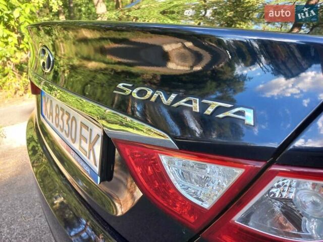 Черный Хендай Соната, объемом двигателя 2.36 л и пробегом 118 тыс. км за 9600 $, фото 26 на Automoto.ua