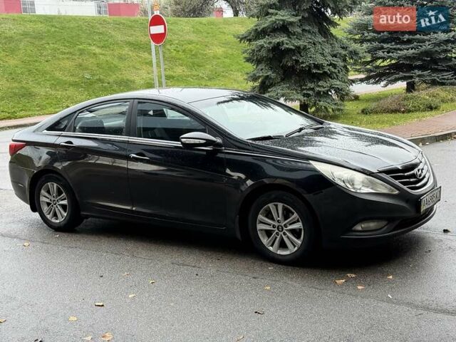 Черный Хендай Соната, объемом двигателя 2 л и пробегом 200 тыс. км за 5999 $, фото 12 на Automoto.ua