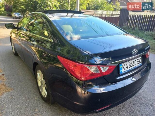 Черный Хендай Соната, объемом двигателя 2.36 л и пробегом 118 тыс. км за 9600 $, фото 23 на Automoto.ua