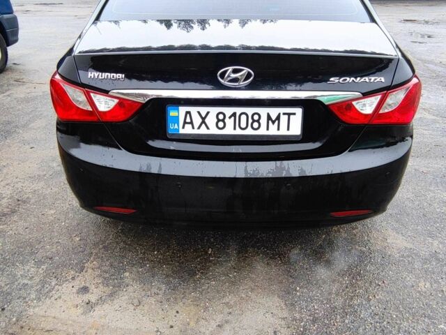Черный Хендай Соната, объемом двигателя 2 л и пробегом 292 тыс. км за 7000 $, фото 3 на Automoto.ua