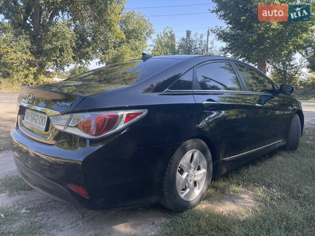 Чорний Хендай Соната, об'ємом двигуна 2.4 л та пробігом 197 тис. км за 10500 $, фото 11 на Automoto.ua