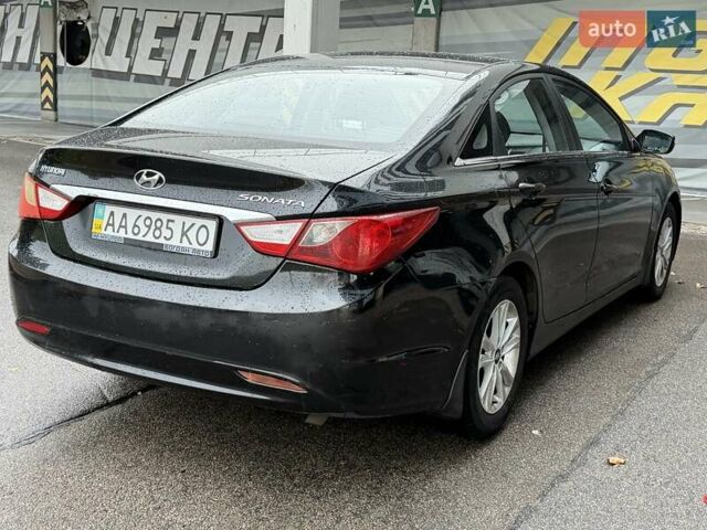 Черный Хендай Соната, объемом двигателя 2 л и пробегом 200 тыс. км за 5999 $, фото 4 на Automoto.ua