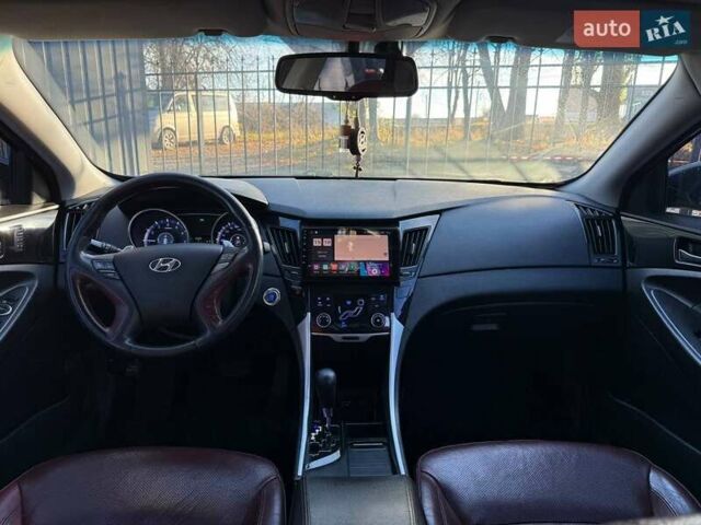 Чорний Хендай Соната, об'ємом двигуна 2.36 л та пробігом 260 тис. км за 8700 $, фото 27 на Automoto.ua