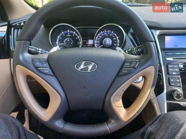 Черный Хендай Соната, объемом двигателя 2.36 л и пробегом 118 тыс. км за 9600 $, фото 122 на Automoto.ua