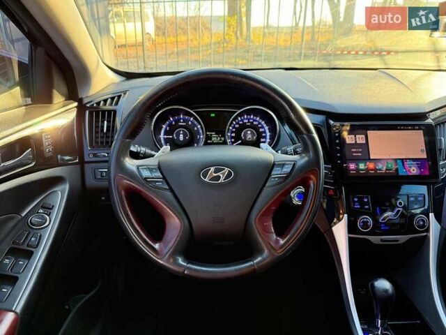 Чорний Хендай Соната, об'ємом двигуна 2.36 л та пробігом 260 тис. км за 8700 $, фото 29 на Automoto.ua