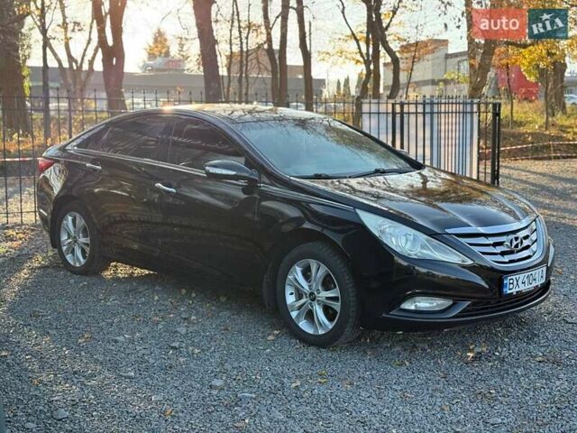 Чорний Хендай Соната, об'ємом двигуна 2.36 л та пробігом 260 тис. км за 8700 $, фото 10 на Automoto.ua