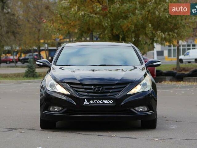 Хендай Соната 2012 в Киеве на Automoto.ua Черный Хендай Соната, объемом двигателя 2 л и пробегом 180 тыс. км за 9000 $, фото 1 на Automoto.ua
