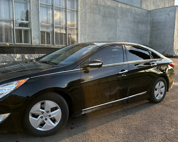 Черный Хендай Соната, объемом двигателя 2.36 л и пробегом 243 тыс. км за 8500 $, фото 5 на Automoto.ua