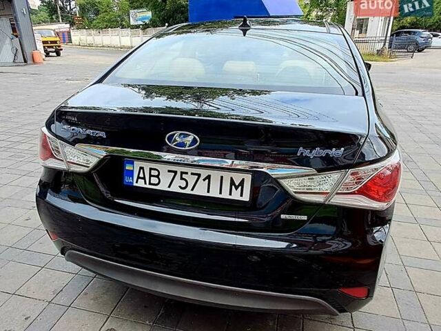 Черный Хендай Соната, объемом двигателя 2.4 л и пробегом 175 тыс. км за 9500 $, фото 6 на Automoto.ua