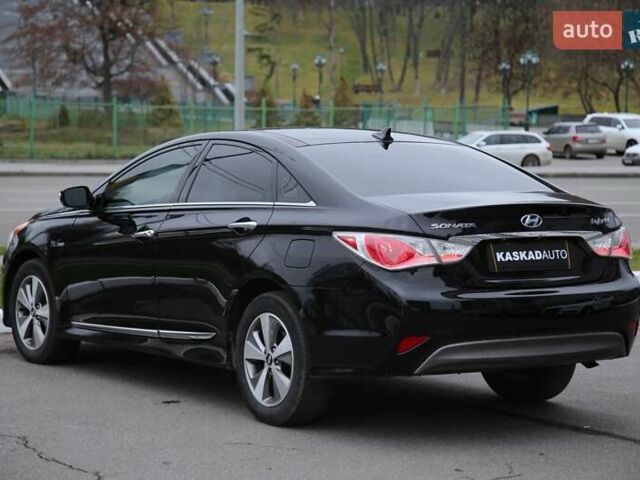 Черный Хендай Соната, объемом двигателя 2.36 л и пробегом 196 тыс. км за 9800 $, фото 3 на Automoto.ua