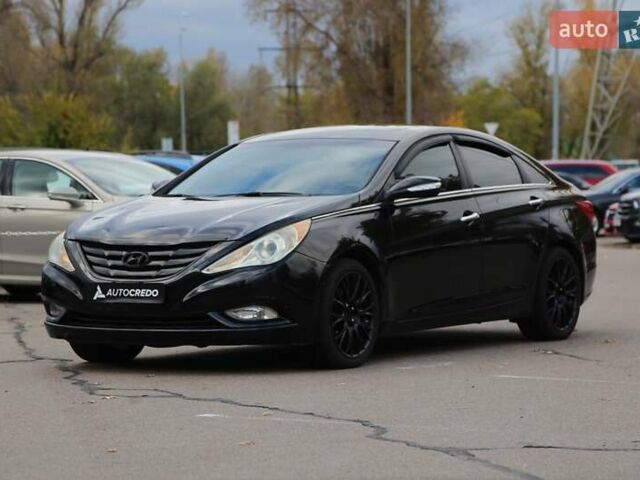 Хендай Соната 2012 в Киеве на Automoto.ua Черный Хендай Соната, объемом двигателя 2 л и пробегом 180 тыс. км за 9000 $, фото 2 на Automoto.ua