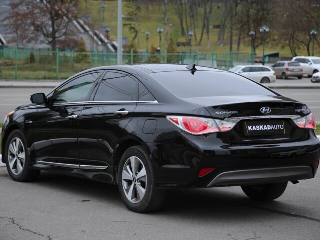 Черный Хендай Соната, объемом двигателя 2.4 л и пробегом 196 тыс. км за 9800 $, фото 3 на Automoto.ua