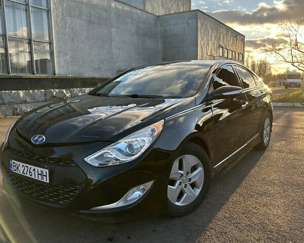 Черный Хендай Соната, объемом двигателя 2.36 л и пробегом 243 тыс. км за 8500 $, фото 3 на Automoto.ua