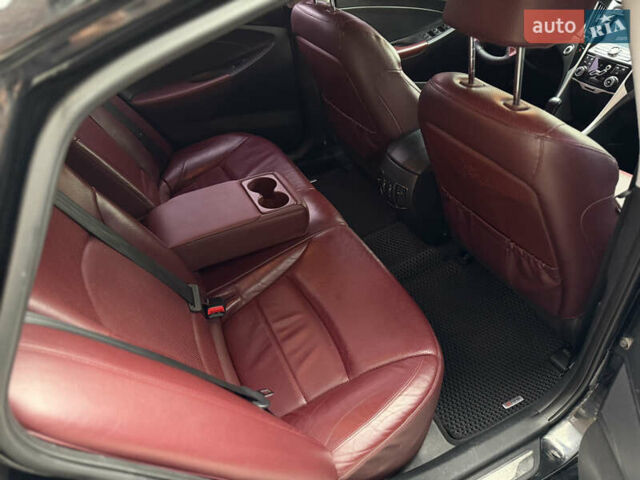 Черный Хендай Соната, объемом двигателя 2.4 л и пробегом 188 тыс. км за 12000 $, фото 34 на Automoto.ua