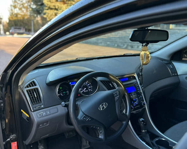 Черный Хендай Соната, объемом двигателя 2.36 л и пробегом 243 тыс. км за 8500 $, фото 12 на Automoto.ua