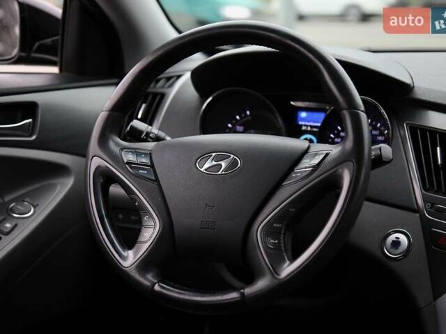 Черный Хендай Соната, объемом двигателя 2.36 л и пробегом 196 тыс. км за 9800 $, фото 13 на Automoto.ua