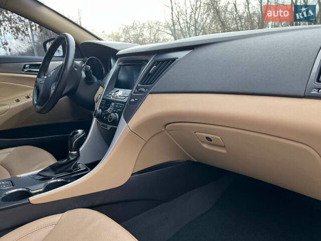 Чорний Хендай Соната, об'ємом двигуна 2.36 л та пробігом 245 тис. км за 9300 $, фото 19 на Automoto.ua