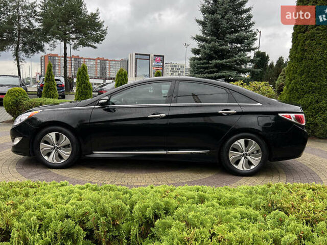 Черный Хендай Соната, объемом двигателя 2.36 л и пробегом 137 тыс. км за 10750 $, фото 3 на Automoto.ua