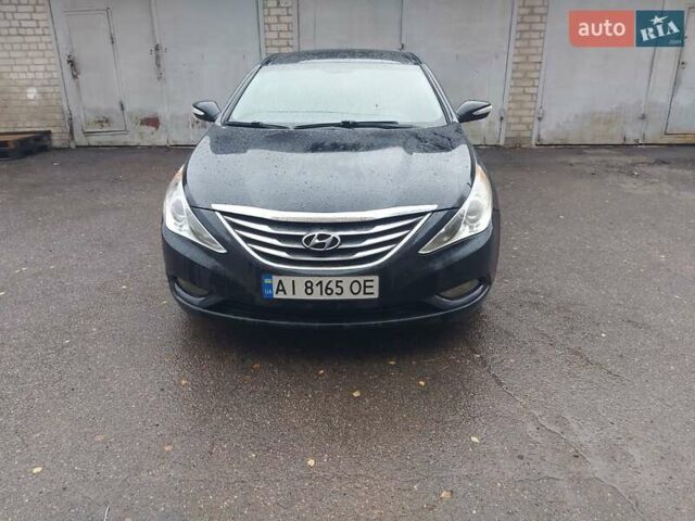 Черный Хендай Соната, объемом двигателя 2.36 л и пробегом 164 тыс. км за 8200 $, фото 1 на Automoto.ua
