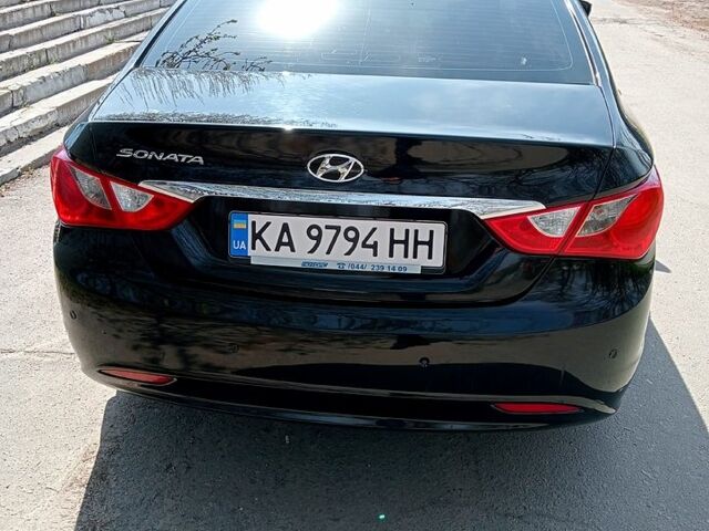 Чорний Хендай Соната, об'ємом двигуна 2 л та пробігом 246 тис. км за 8850 $, фото 8 на Automoto.ua