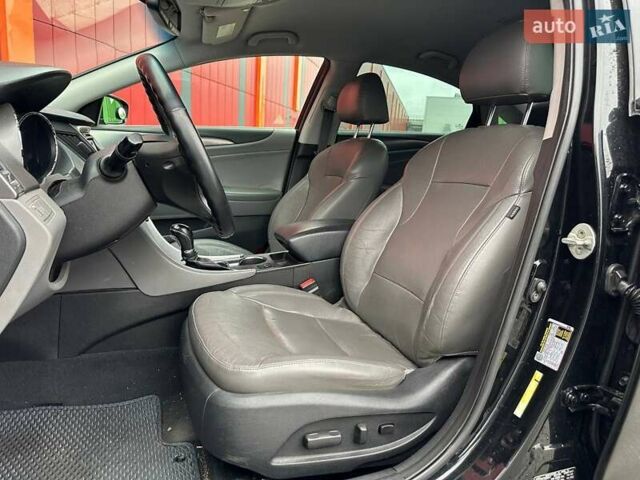 Черный Хендай Соната, объемом двигателя 2.36 л и пробегом 140 тыс. км за 10990 $, фото 8 на Automoto.ua