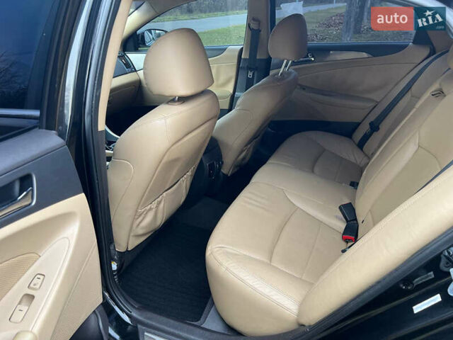 Чорний Хендай Соната, об'ємом двигуна 2.36 л та пробігом 245 тис. км за 9300 $, фото 15 на Automoto.ua