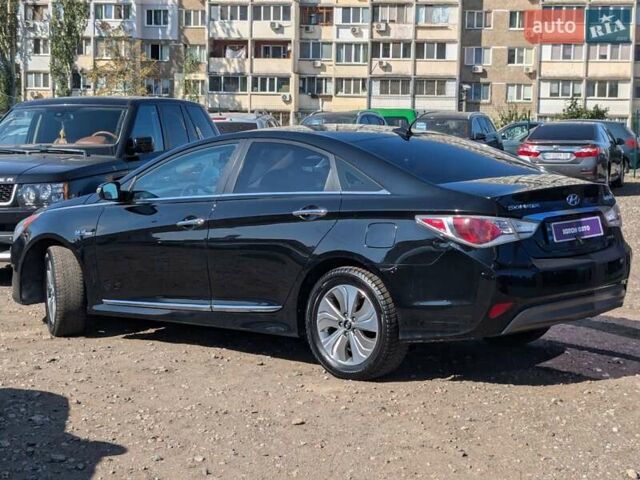 Черный Хендай Соната, объемом двигателя 2.4 л и пробегом 243 тыс. км за 9900 $, фото 14 на Automoto.ua